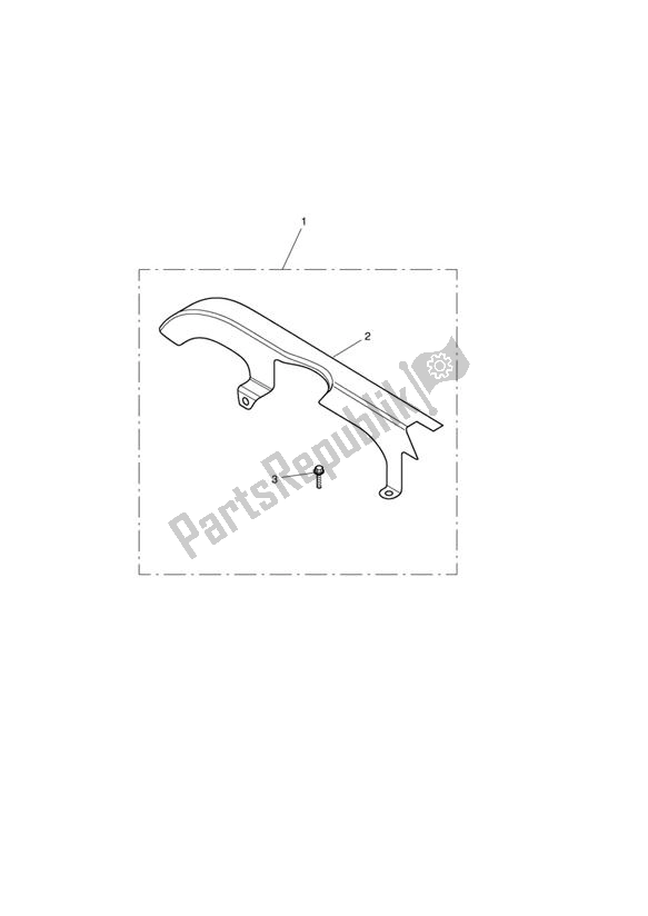Tutte le parti per il Chain Guard, Chrome del Triumph America Carburettor 790 2002 - 2007